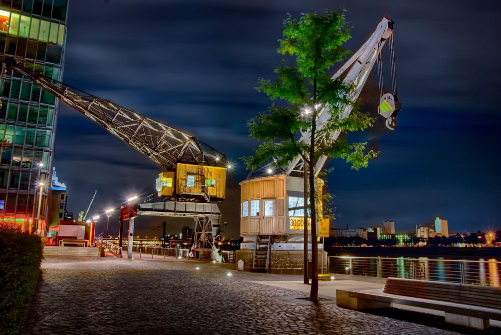 Rheinauhafen Köln Foto & Bild architektur, architektur bei nacht, motive Bilder auf