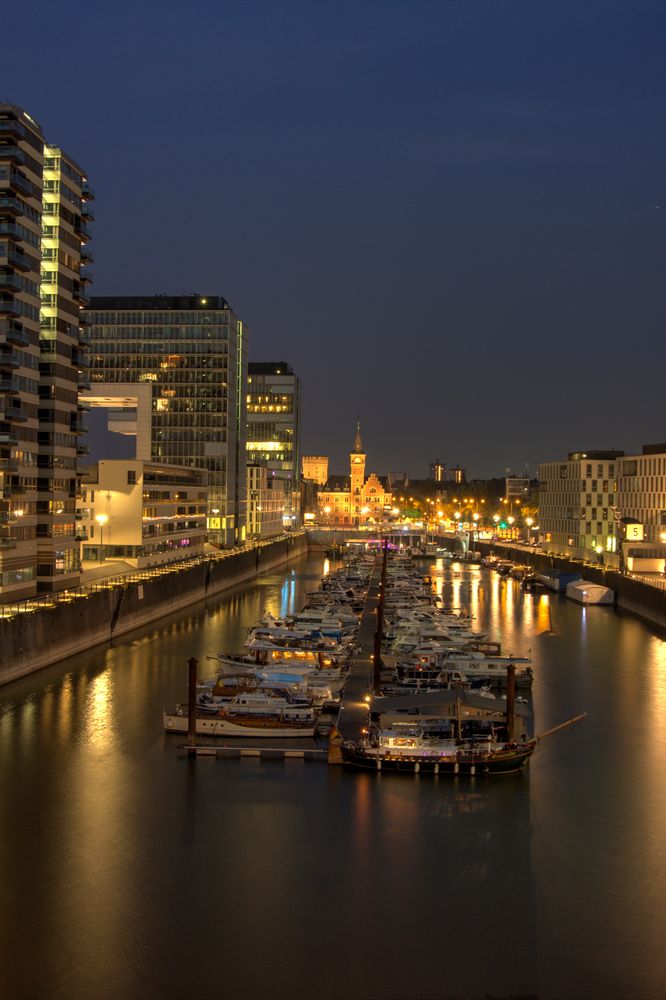 Rheinauhafen Köln Foto & Bild techniken, nachtaufnahmen, aufnahmetechniken Bilder auf