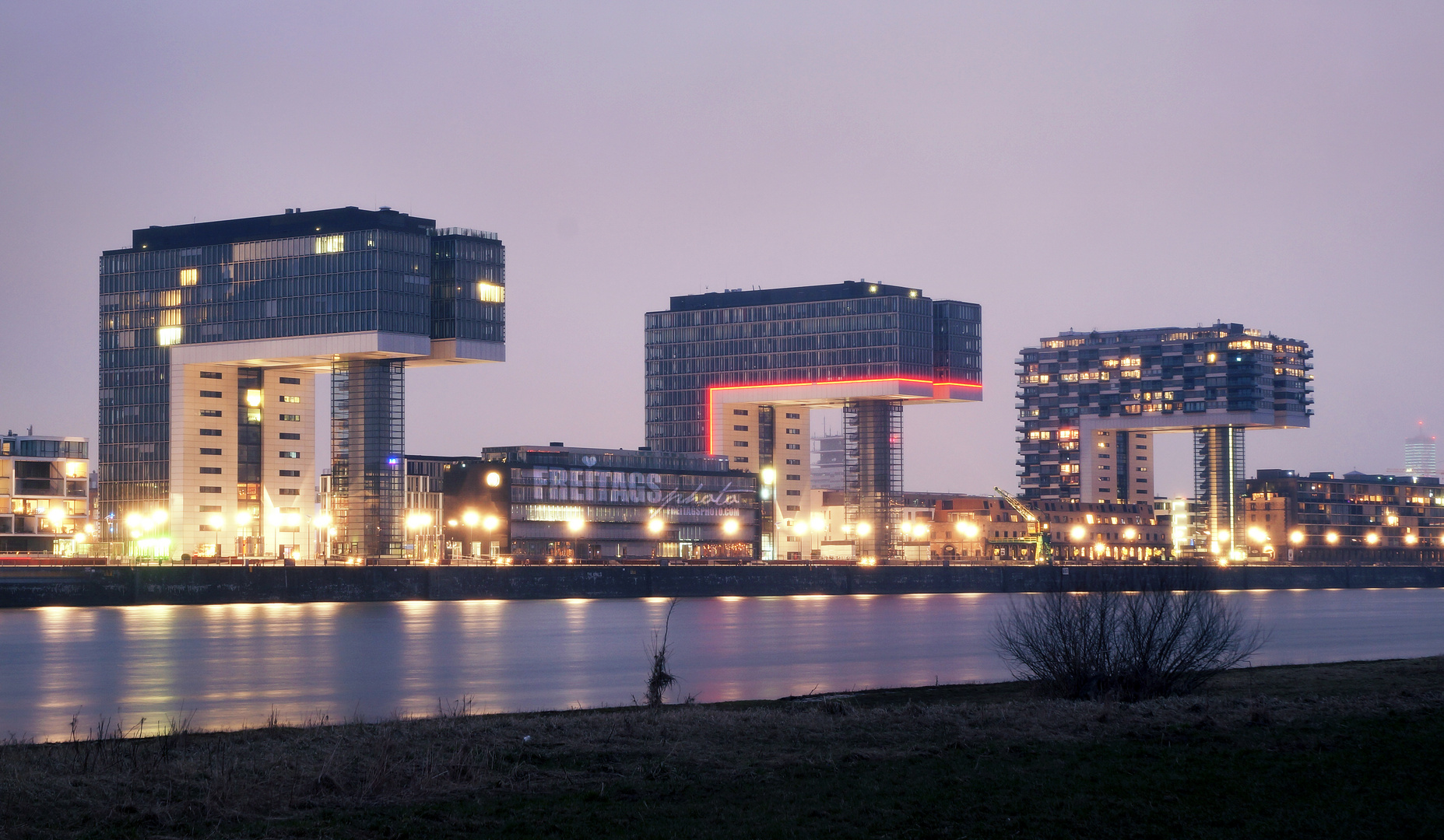 Rheinauhafen Köln / Kranhäuser