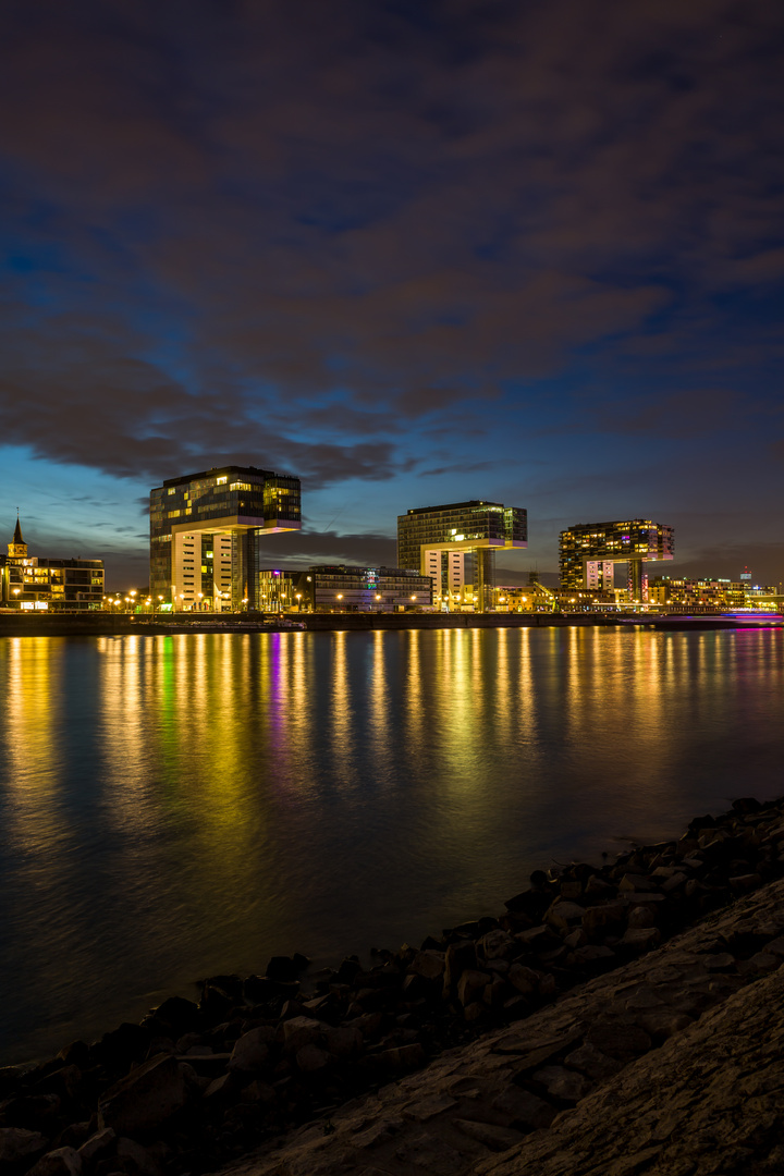 Rheinauhafen Nacht