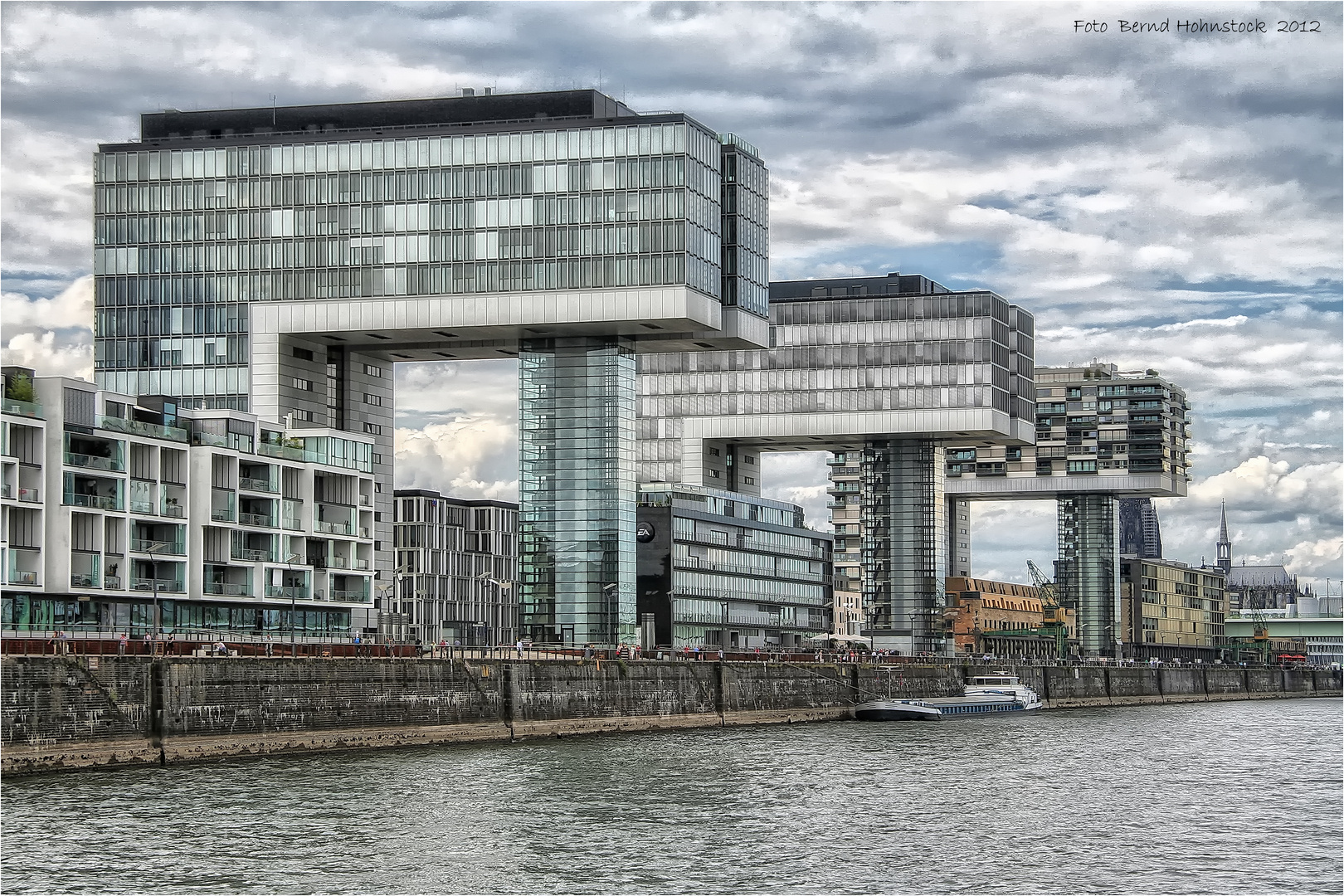 Rheinauhafen zu Köln .... Kranhäuser