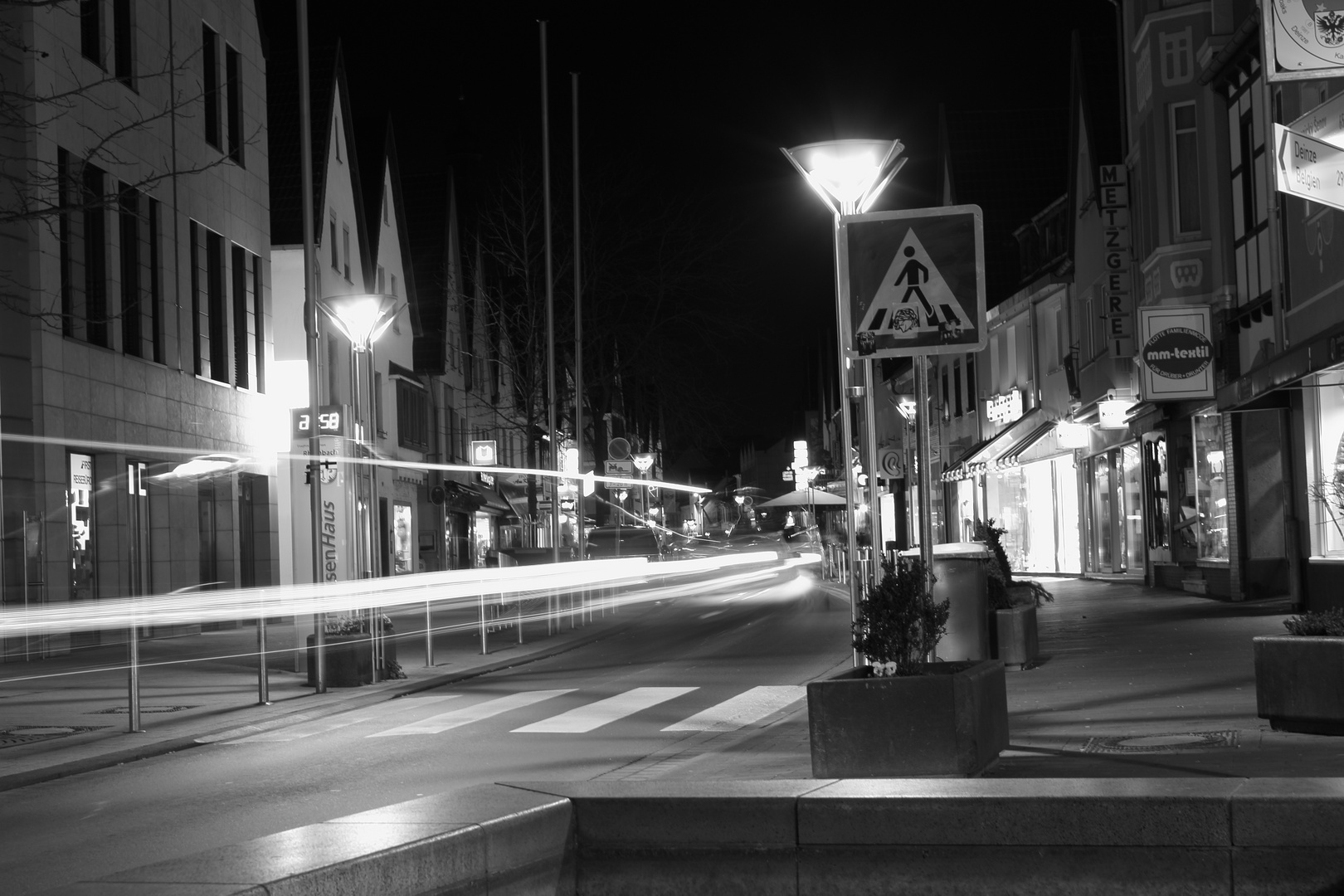 Rheinbach bei Nacht