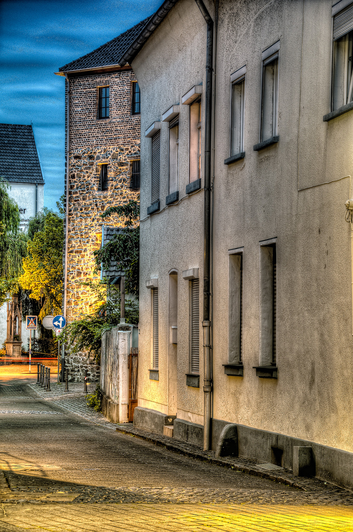 Rheinbach bei Nacht