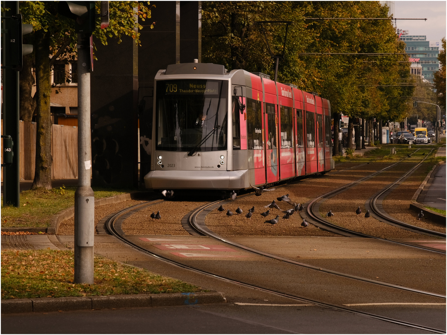 Rheinbahn am Landtag