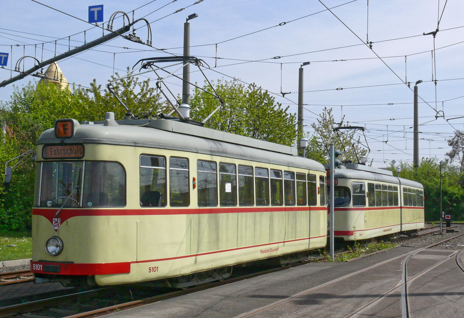 Rheinbahn Düsseldorf, Fahrschul-Triebwagen