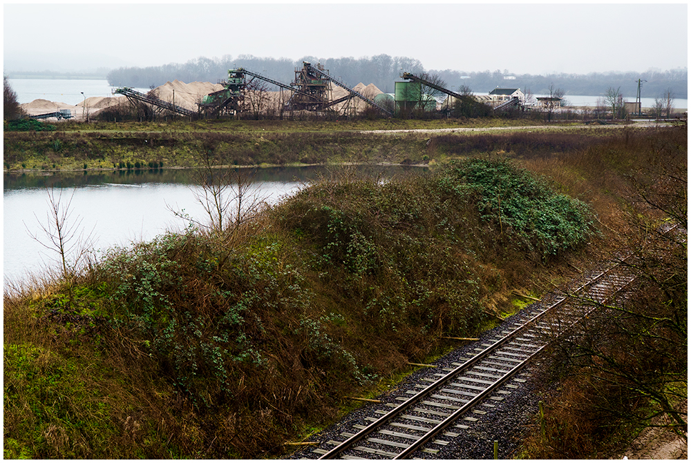 Rheinberg Kiesbaggerei Heidelberger Sand & Kies, Haferbruchsee, 2016