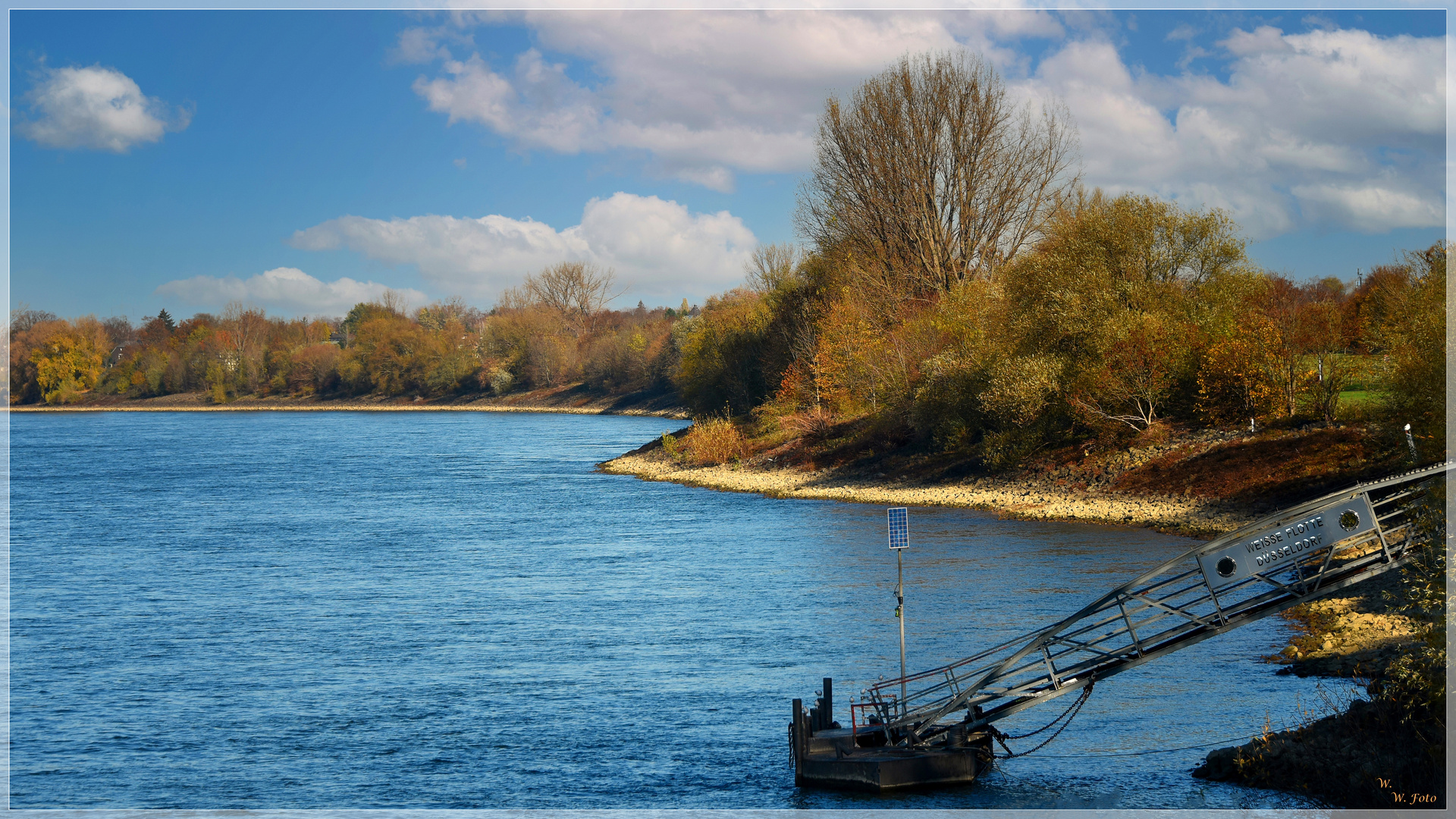 Rheinblick bei Kaiserswerth II