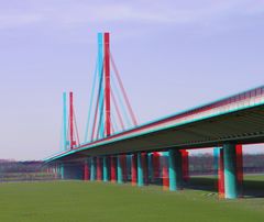 Rheinbrücke A 42 bei Duisburg