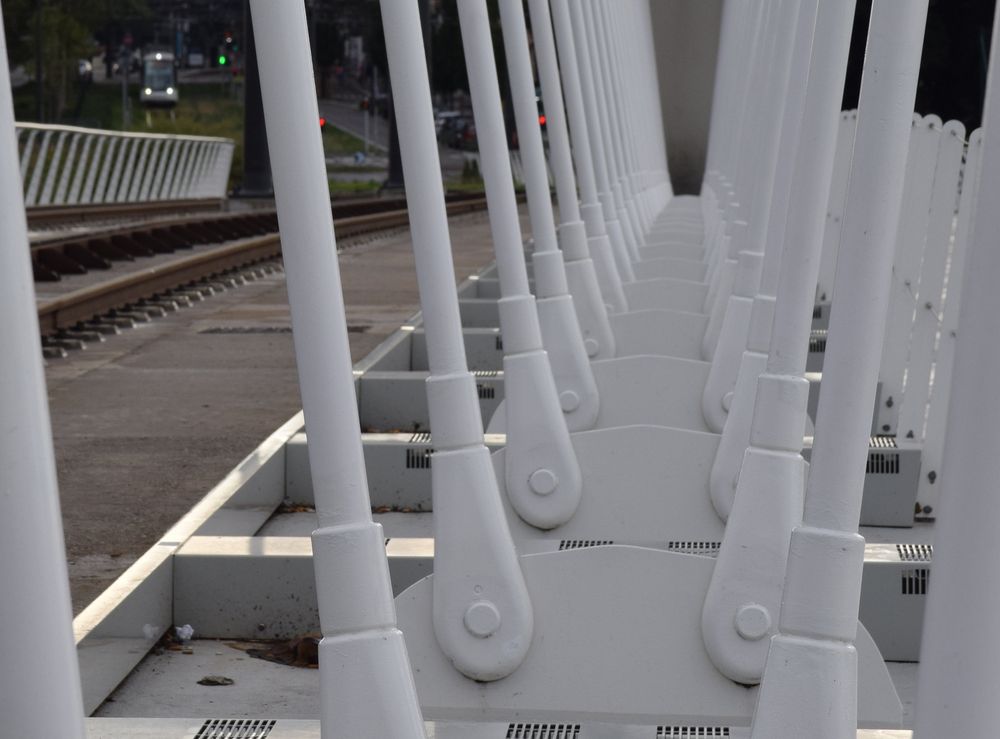 Rheinbrücke am Nachmittag