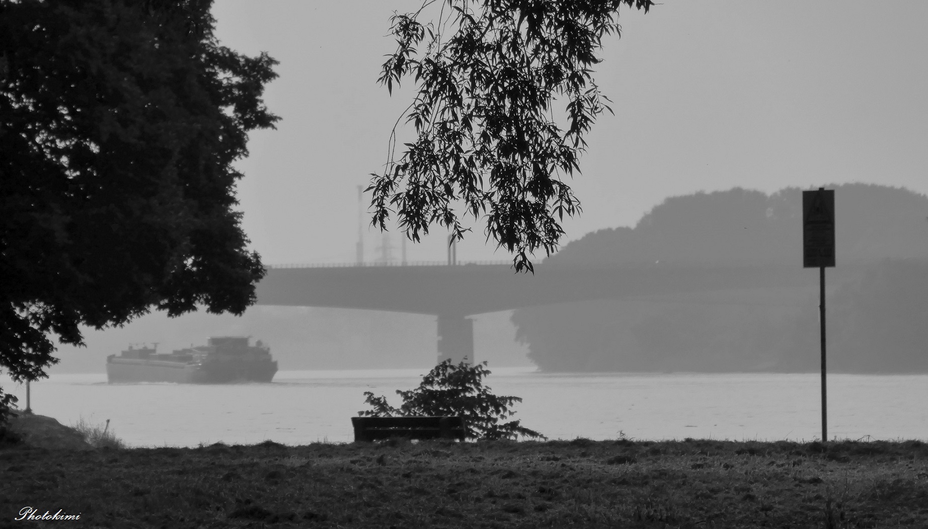 Rheinbrücke am Schierstein