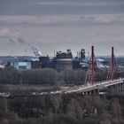 Rheinbrücke -Aussicht vom Geleucht