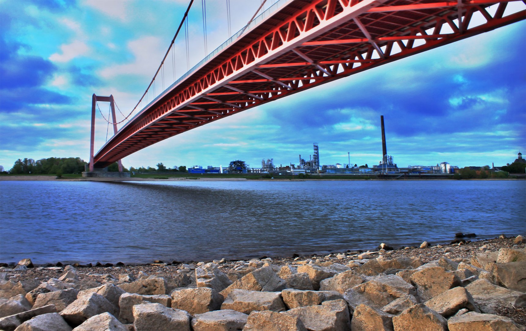 Rheinbrücke bei Emmerich