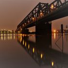 Rheinbrücke bei Nacht 19.12.2017 