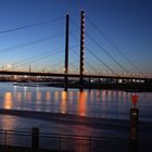 Rheinbrücke bei Nacht