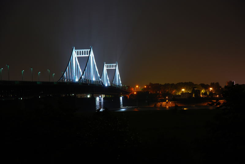 Rheinbrücke bei Uerdingen