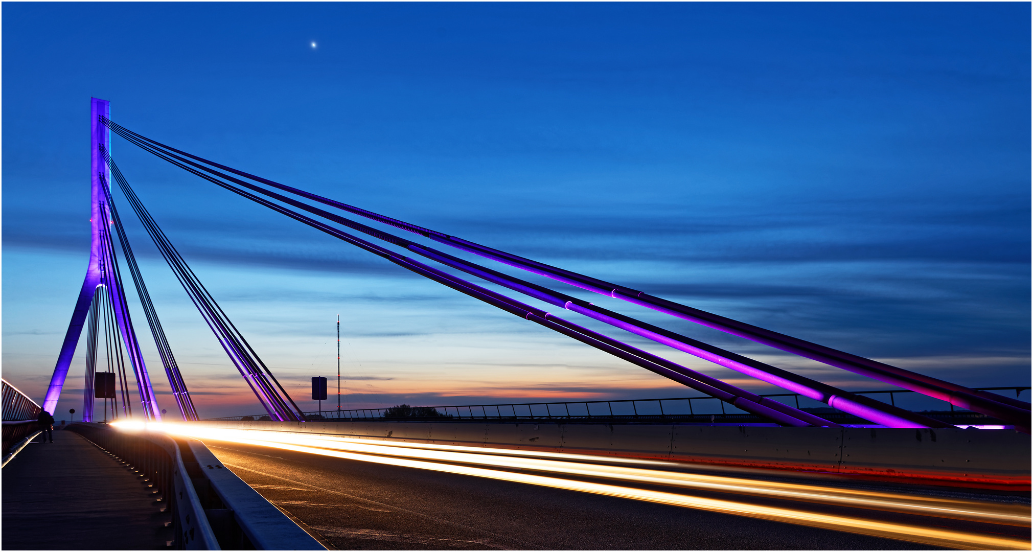 Rheinbrücke bei Wesel