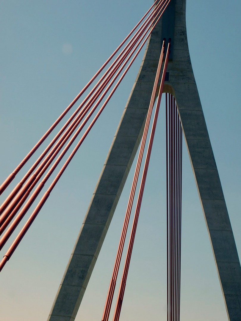 Rheinbrücke bei Wesel