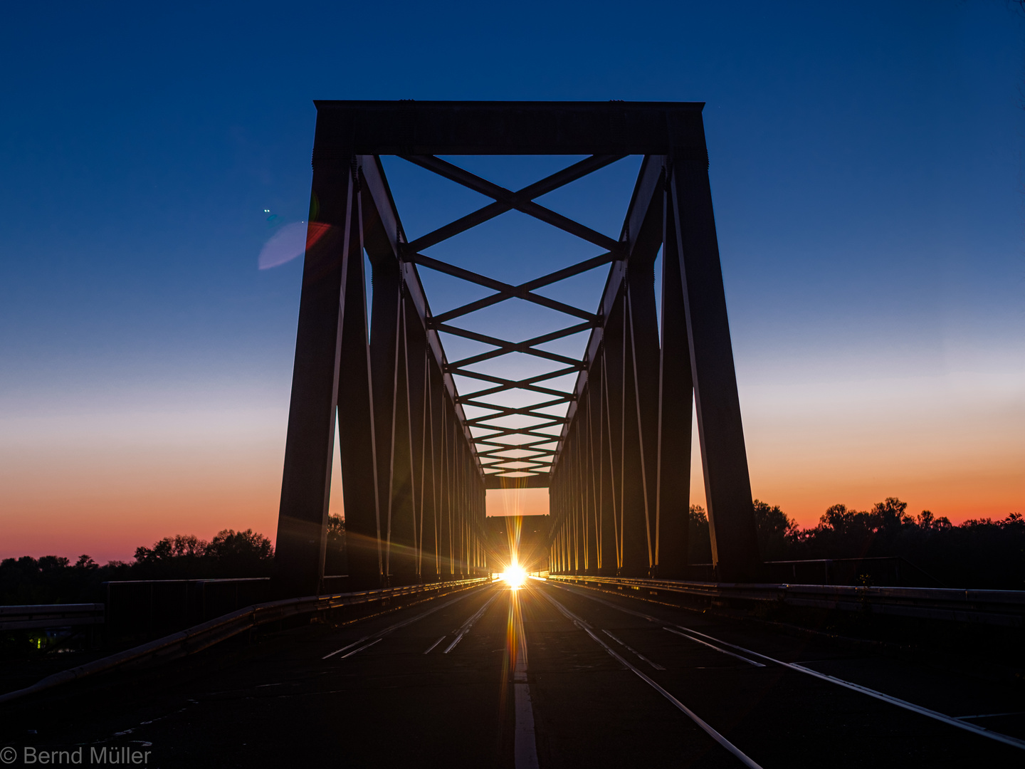 Rheinbrücke bei Wintersdorf