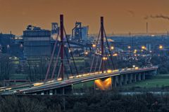 Rheinbrücke Duisburg Beekerwerth