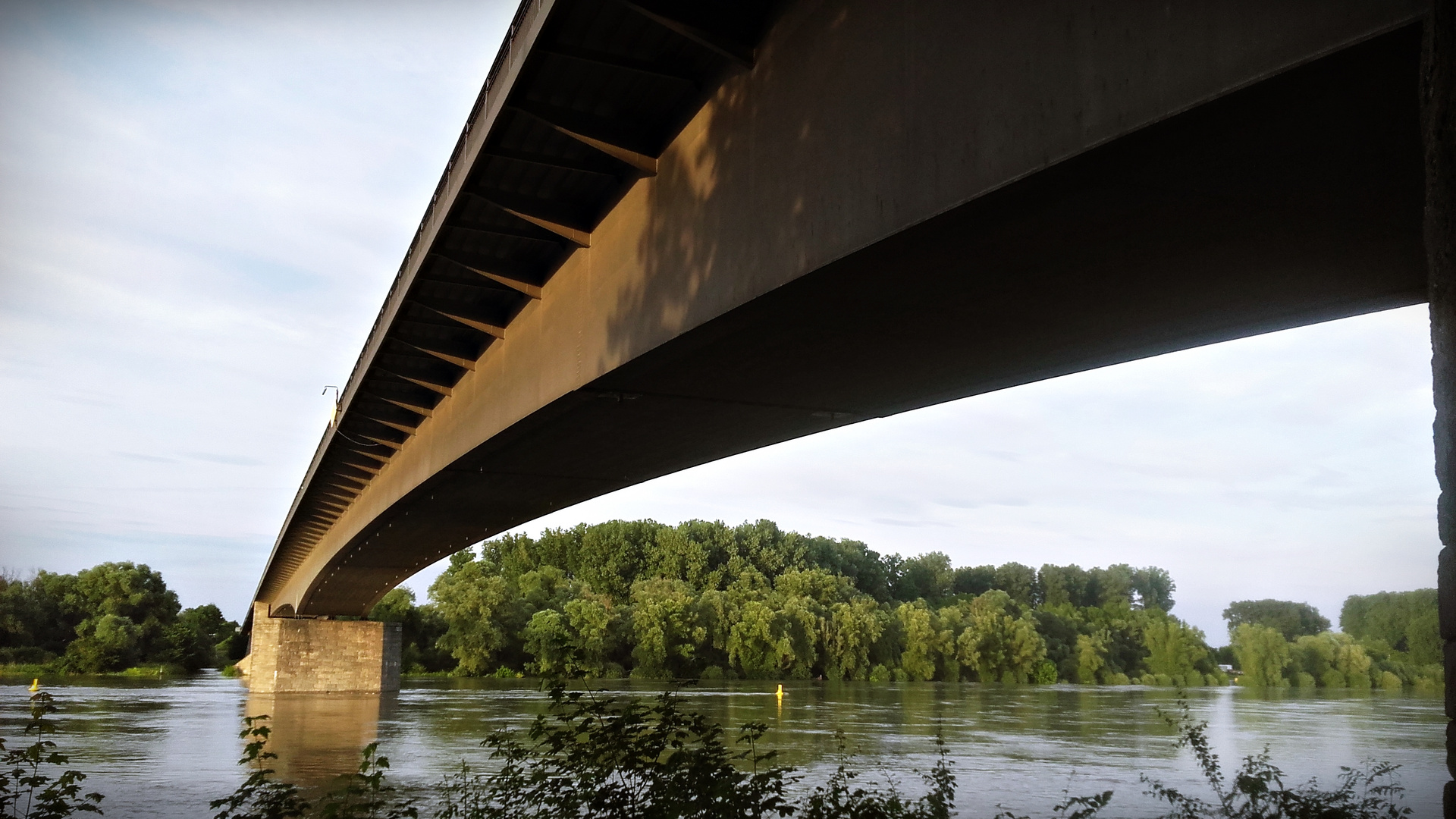 Rheinbrücke in Speyer 