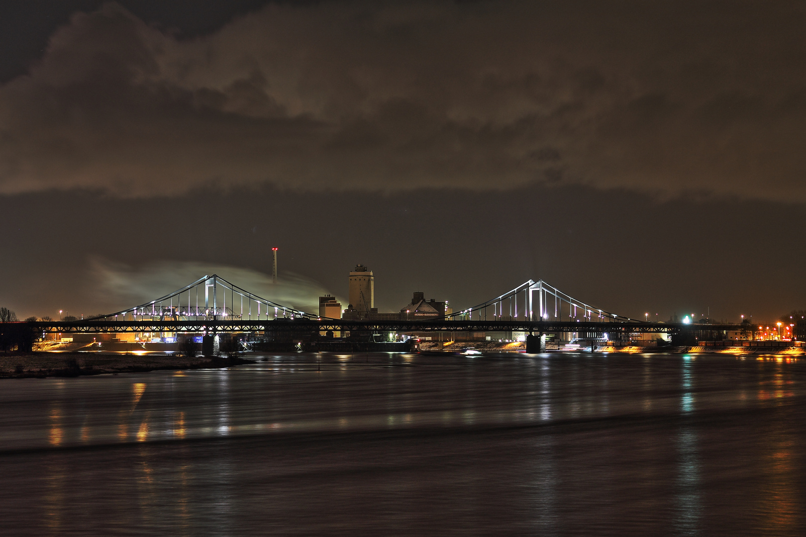 Rheinbrücke Krefeld