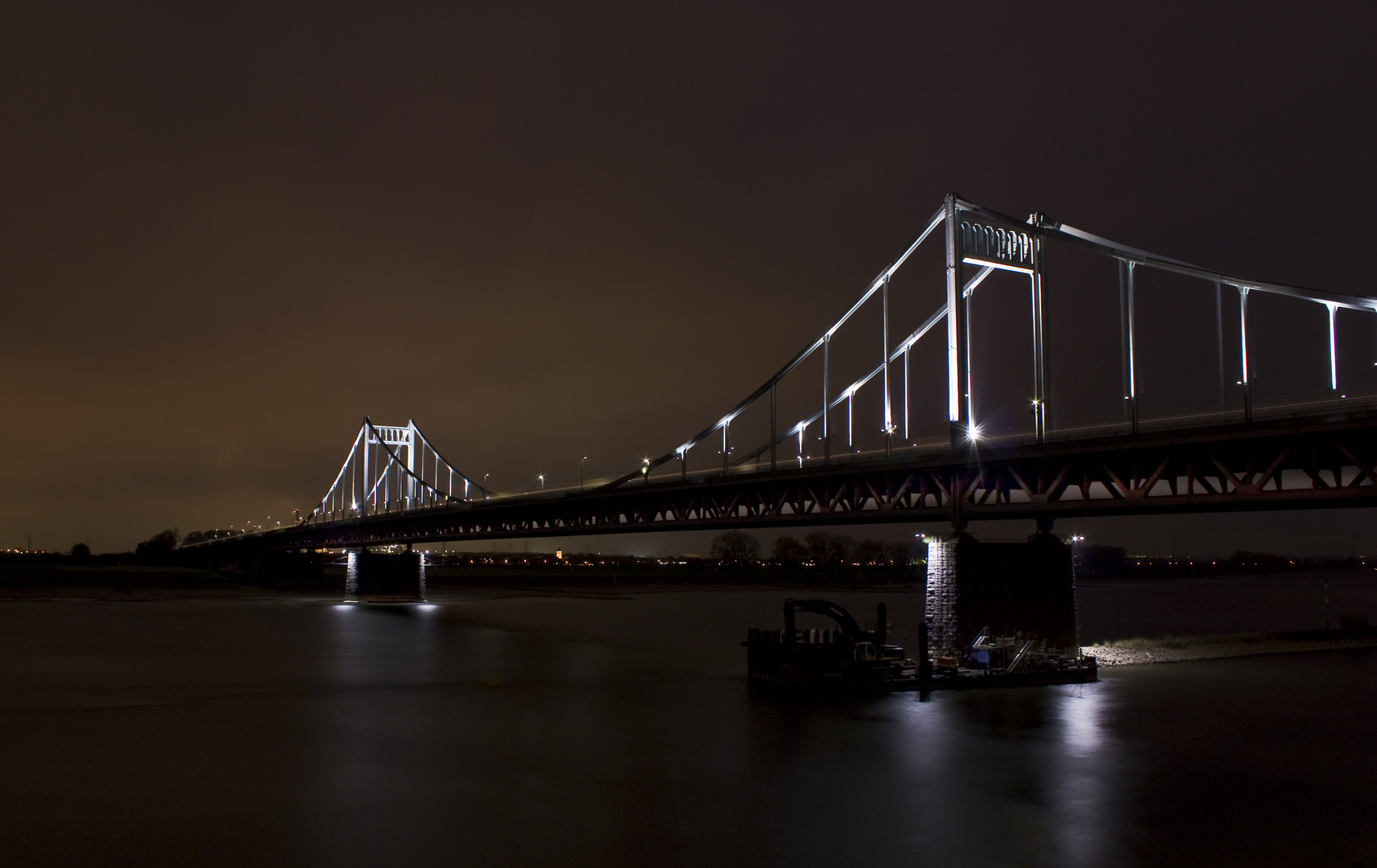 Rheinbrücke Krefeld