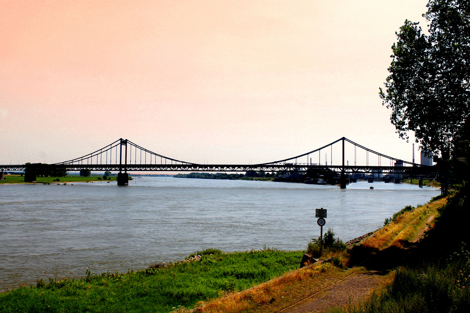 Rheinbrücke, Krefeld-Uerdingen