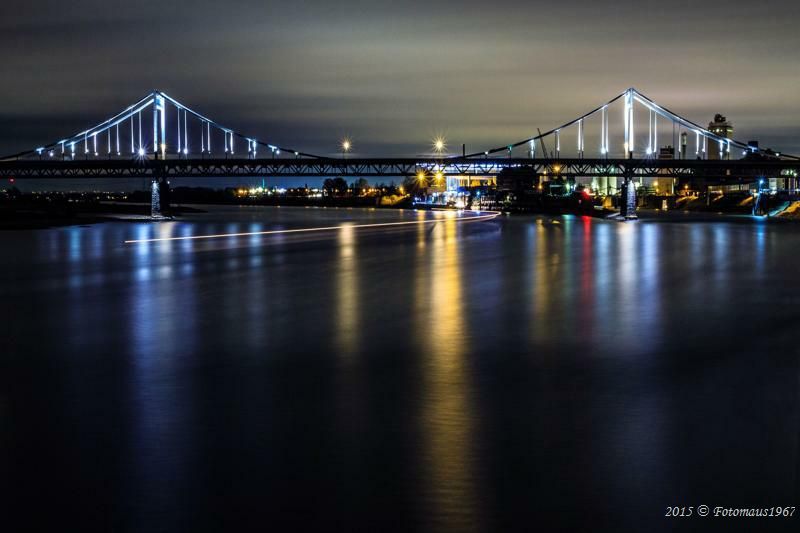 Rheinbrücke Krefeld Uerdngen