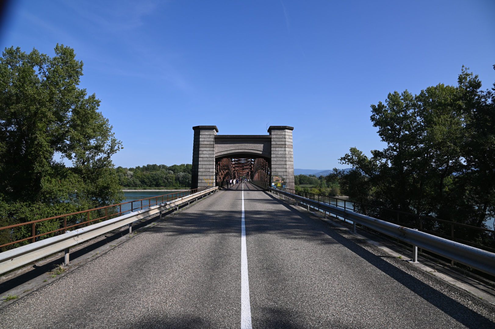 Rheinbrücke Rastatt Wintersdorf