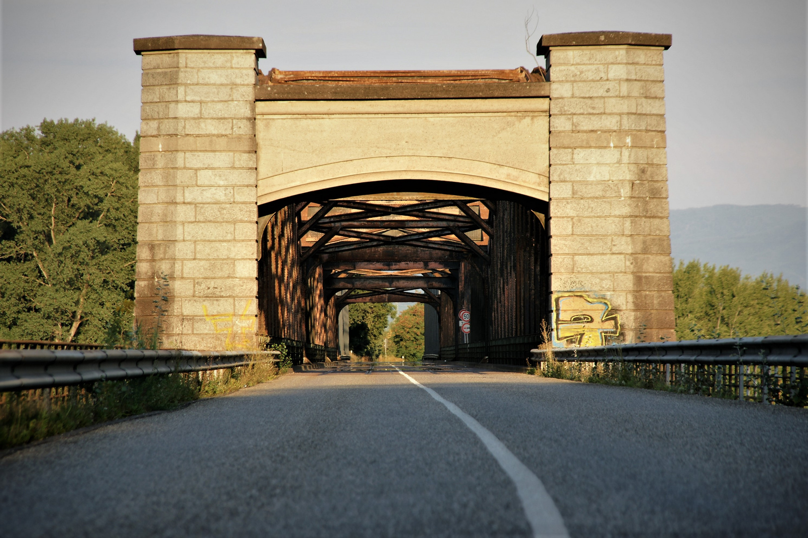 Rheinbrücke - Rhine bridge