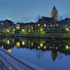 Rheine an der Ems-Blaue Stunde