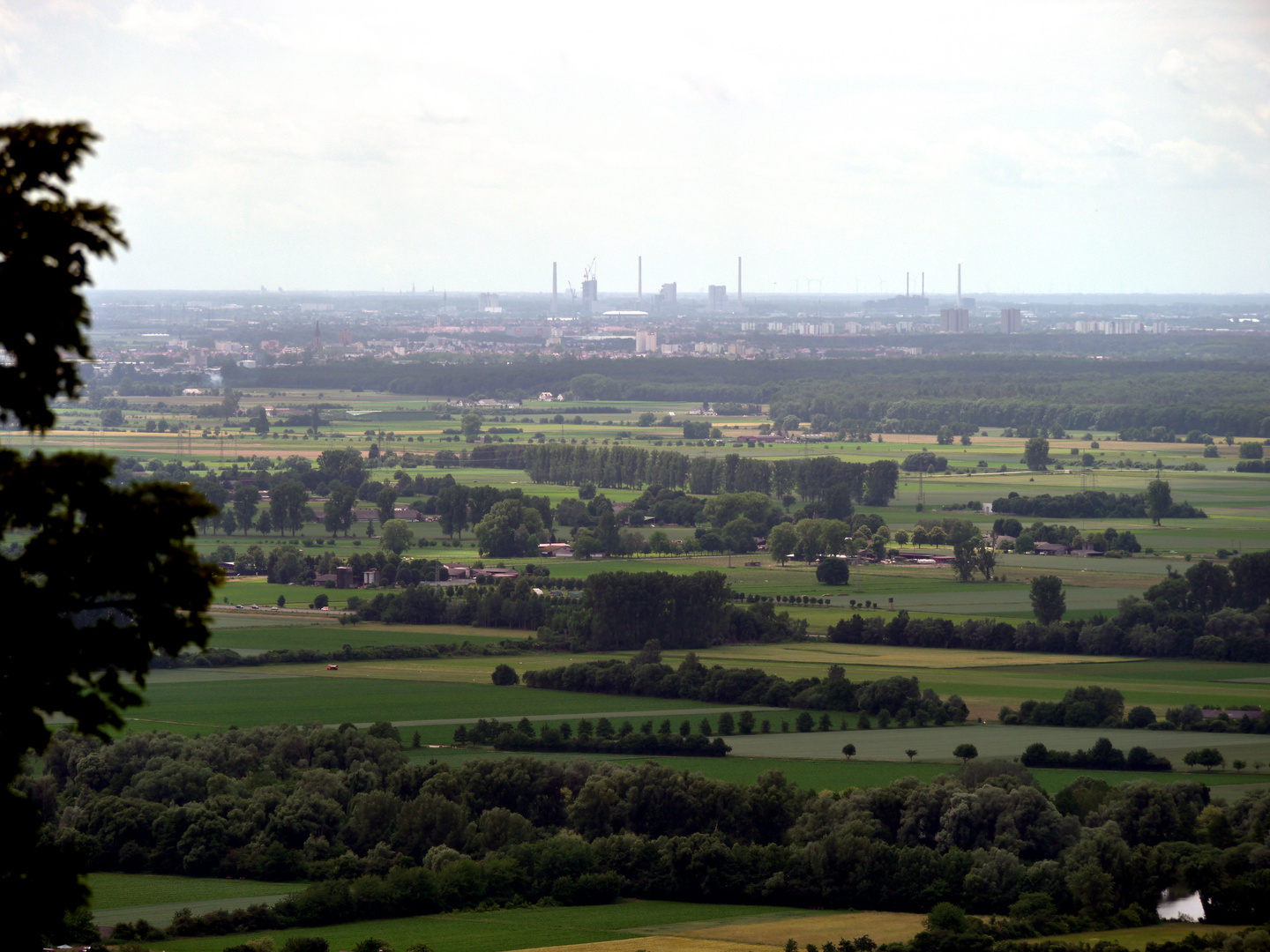 Rheinebene bei Heppenheim