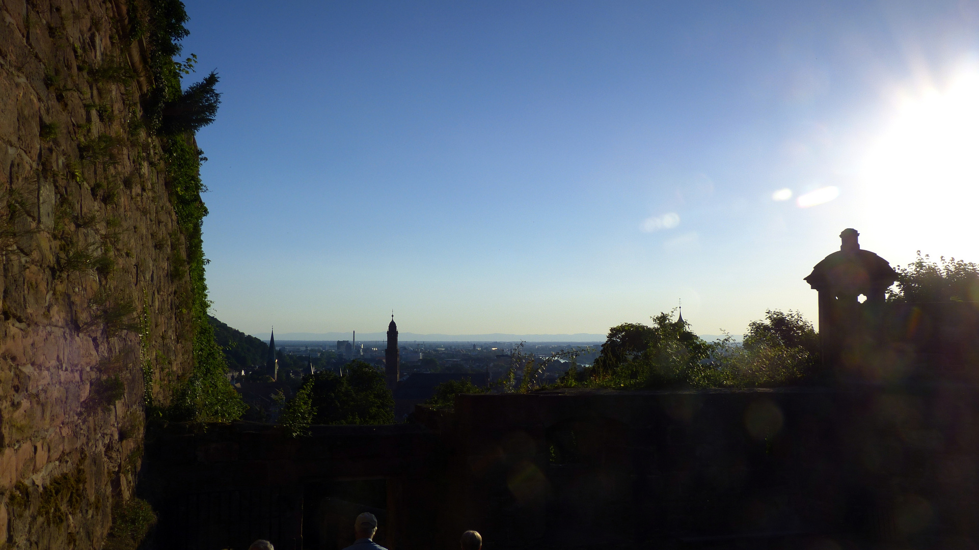 Rheinebene Schloss Heidelberg