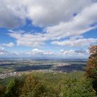 Rheinebene vom Melibokus her gesehen