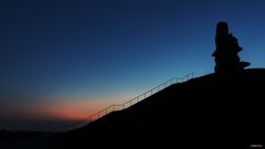 Rheinelbe im letzten Licht