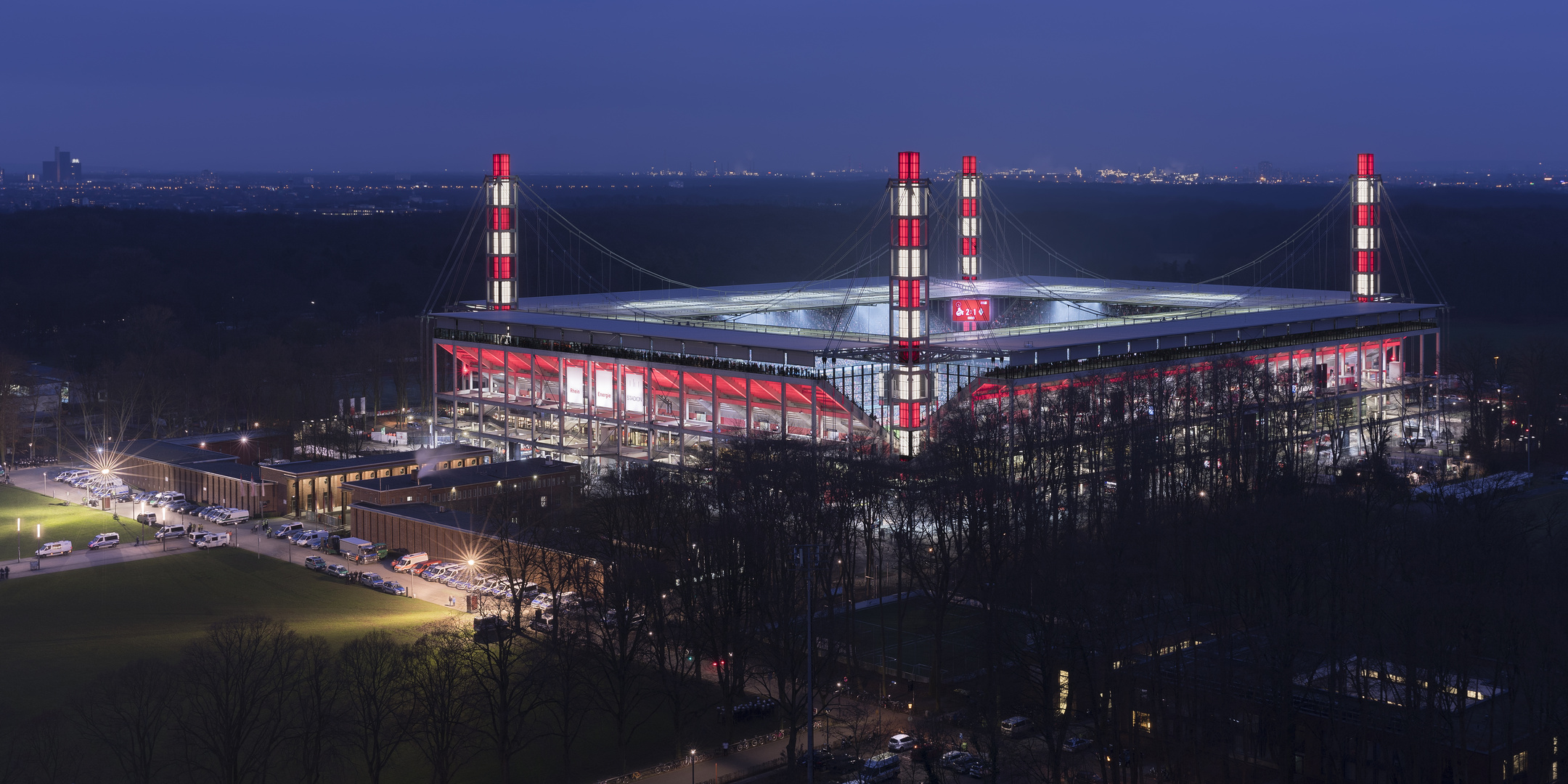 RheinEnergieStadion - 1. FC Köln – Rheinisches Derby 2018 I – Pano