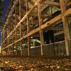 Rheinenergiestadion bei Nacht