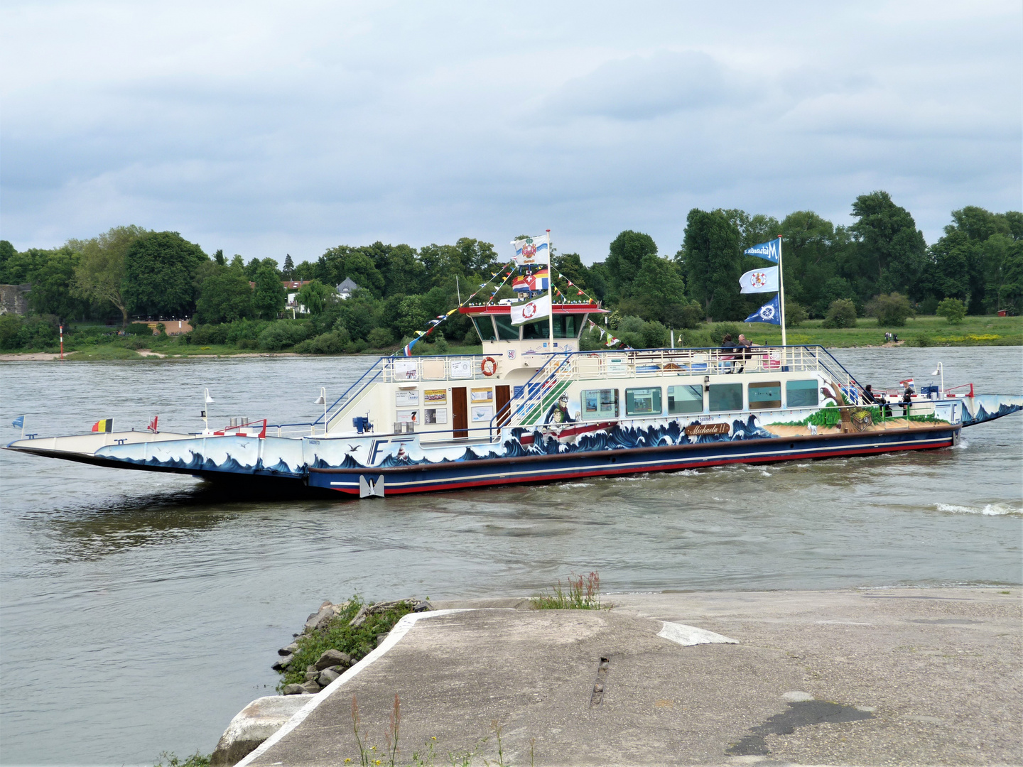 Rheinfähre Kaisers-Werth