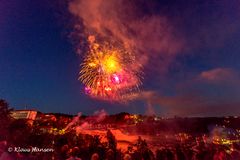 Rheinfall am Schweizer Nationaltag 01.08.2013