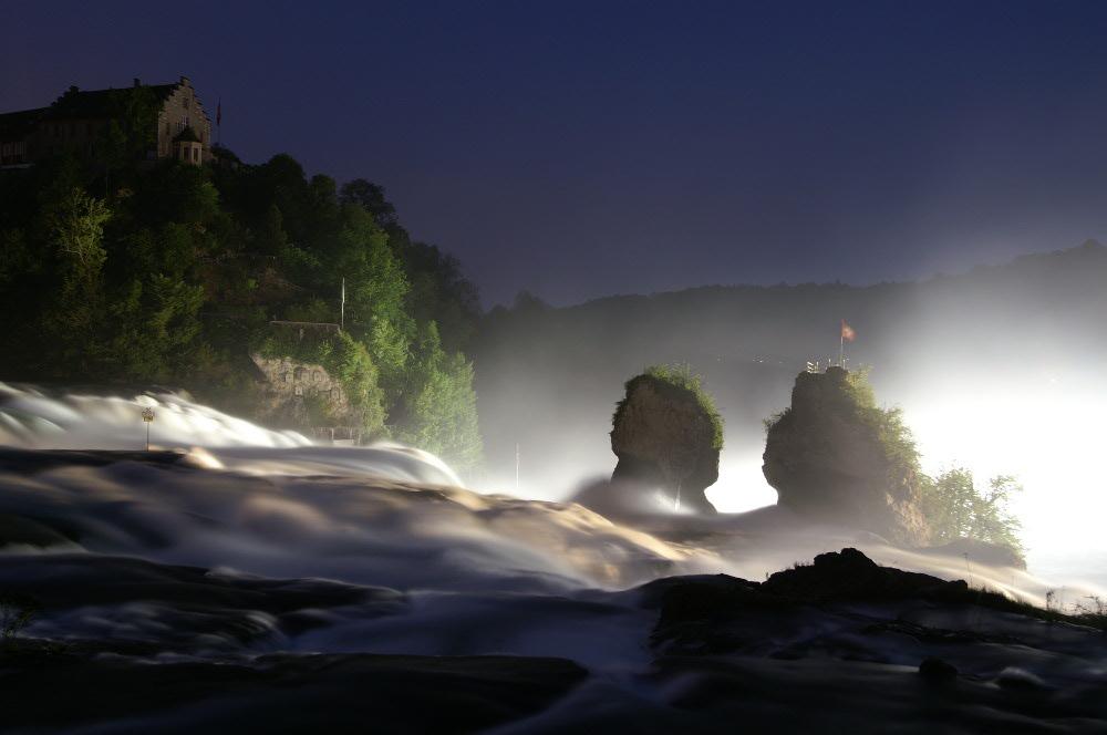 Rheinfall at Night