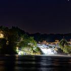 Rheinfall bei Nacht