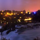 Rheinfall bei Neuhausen am frühen Morgen