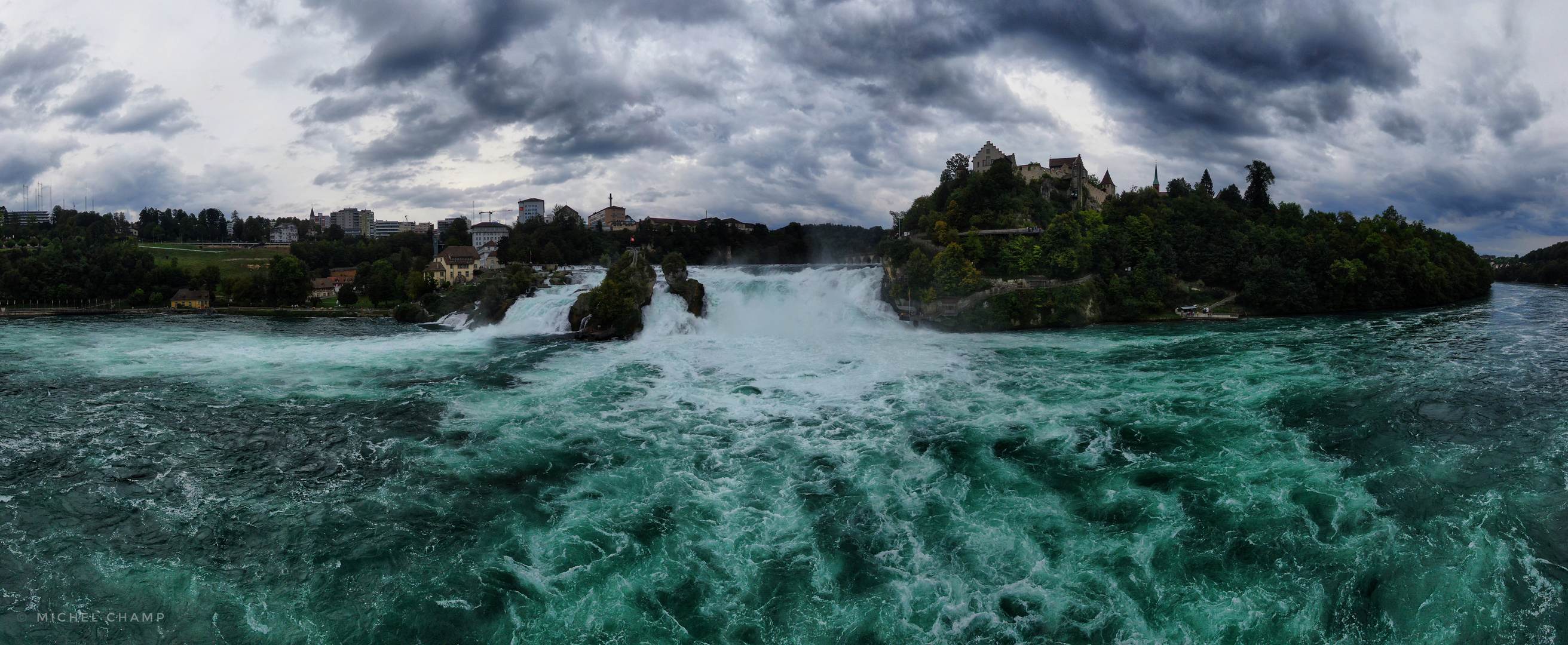 Rheinfall bei Neuhausen Foto & Bild landschaft, wasserfälle, bach