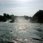 Rheinfall im Gegenlicht