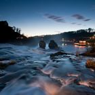 Rheinfall im letzten Licht