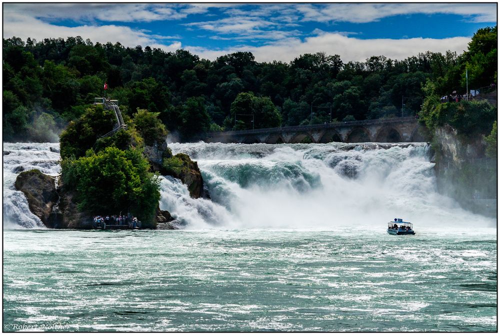 Rheinfall in Schaffhausen 02