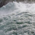 Rheinfall in Schaffhausen im Schweizer Norden gerstern Morgen