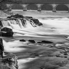 Rheinfall mit Graufilter