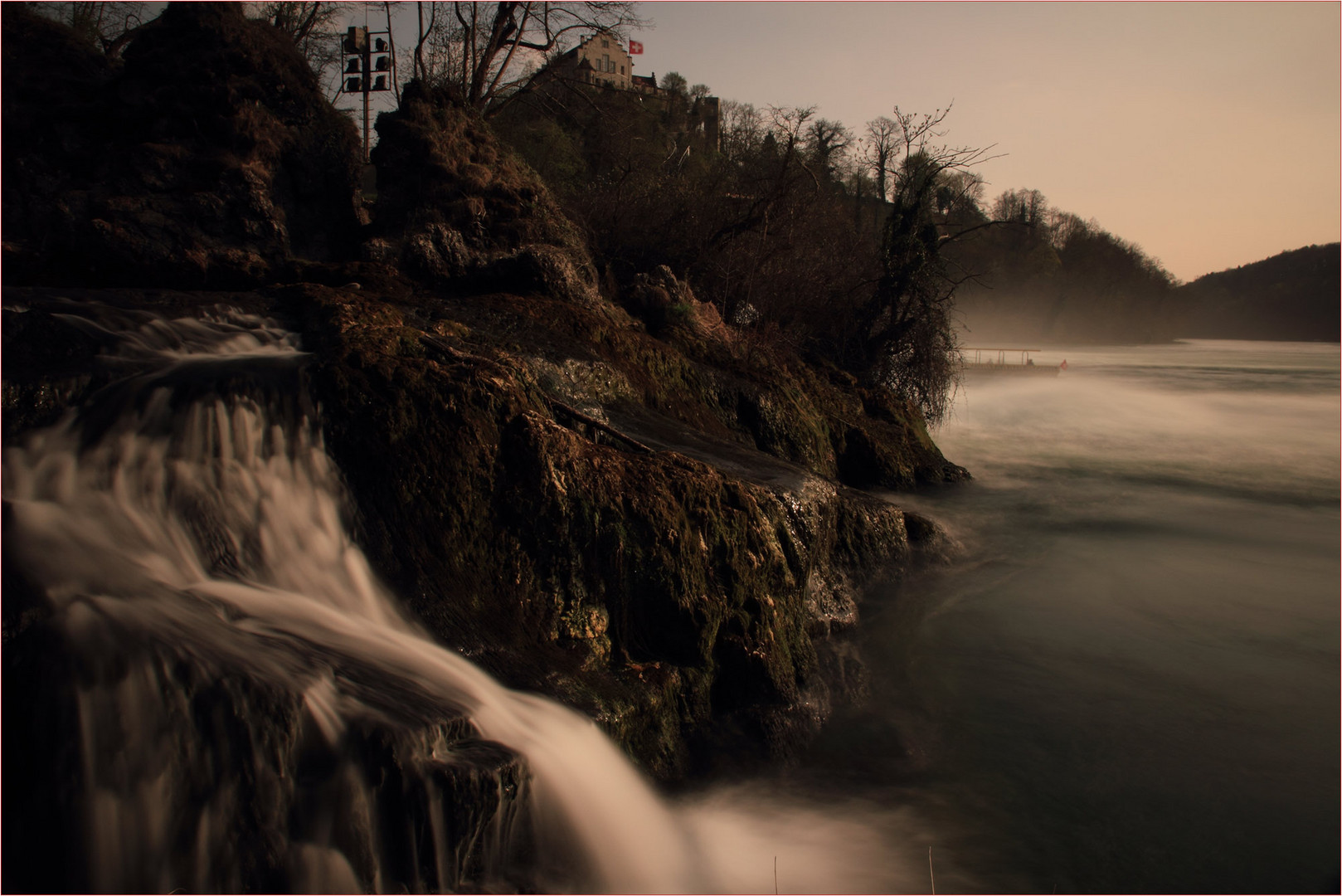 Rheinfall mit Graufilter B&W 10x