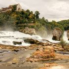 Rheinfall mit Schloss Laufen